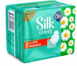 Прокладки женские Ola Силк сенс классик део супер 8 шт.