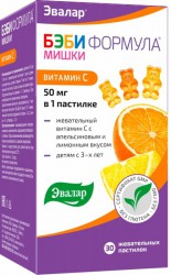 Бэби Формула мишки витамин С 30 шт. паст. жев.