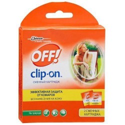 Набор Off Клип-он комплект сменных картриджей 2 шт.