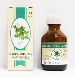 Боярышника настойка 25 мл 1 шт.