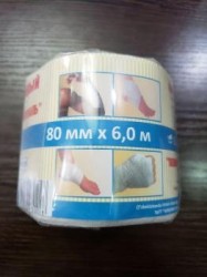 Бинт эластичный р. 80ммх6.0м 1 шт.