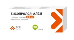 Бисопролол-АЛСИ табл. 2.5 мг 30 шт.