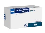 Прегабалин-Рихтер, капсулы 300 мг 56 шт