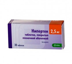 Нипертен табл. п/о пленочной 2.5 мг 30 шт.