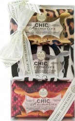 Набор Nesti Dante мыло Шикарное бронза + белое + розовое 3 шт. 250 г