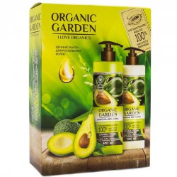 Набор Organic garden Сочный авокадо шампунь + бальзам для волос 400 мл + 400 мл