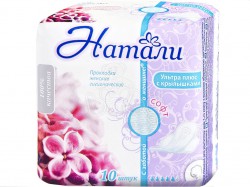 Прокладки женские Натали ультратонкие эффект софт с крылышками 10 шт.