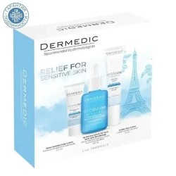 Набор Dermedic Гидрейн3 Гиалуро сыворотка + крем для контура глаз + крем глубоко увлажняющий дневной SPF15 30 мл + 15 мл + 2.5 мл