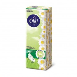 Прокладки женские Ola классик вингс супер синглс солнечная ромашка 8 шт.