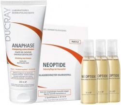 Набор Ducray Неоптид от выпадения волос лосьон для женщин 30 мл №3 + Анафаз шампунь 50 мл
