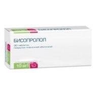 Бисопролол Авексима табл. п/о пленочной 10 мг 30 шт.