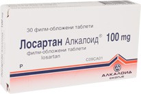 Лозартан табл. п/о пленочной 50 мг 30 шт.