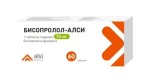 Бисопролол-АЛСИ, таблетки 10 мг 60 шт