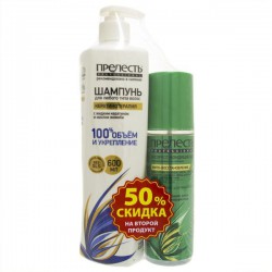 Набор Прелесть Профешнл шампунь Кератинотерапия + экспресс-кондиционер Фито-восстановление 600 мл + 200 мл