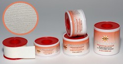 Лейкопластырь фиксирующий Leiko на тканевой (хлопковой) основе р. 5смх500см 12 шт.