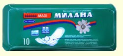 Прокладки женские Милана макси софт гелевые 10 шт.