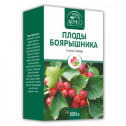 Боярышника плоды Aveo сырье 100 г