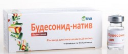 Будесонид р-р д/ингал. 0.25 мг/мл 2 мл 10 шт.