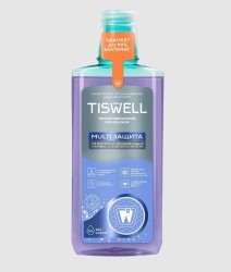 Ополаскиватель для полости рта Tiswell Мульти защита мицеллярный от бактерий и налета 500 мл