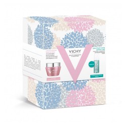 Набор Vichy Идеалия бальзам Скин Слип ночной восстанавливающий + пенка Пюрте термаль придающая сияние очищающая 50 мл + 150 мл
