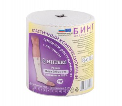 Бинт эластичный средней растяжимости р. 5мх10см