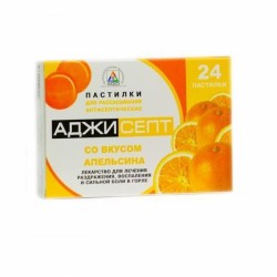 Аджисепт табл. д/рассас. 24 шт.