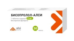 Бисопролол-АЛСИ табл. 5 мг 30 шт.