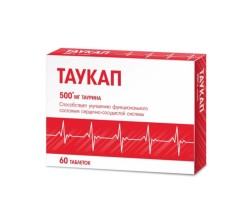 Таукап Таурин 60 шт. табл. 500 мг