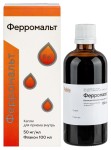 Ферромальт, капли для приема внутрь 50 мг/мл 100 мл 1 шт флаконы