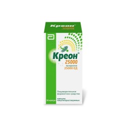 Креон 25000 капс. кишечнораств. 25000 ЕД 50 шт.