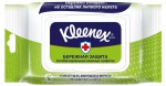 Салфетки влажные, Kleenex (Клинекс) 40 шт Протект антибактериальные