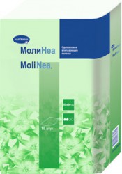 Пеленки впитывающие Molinea впитываемость 1700 мл 10 шт.