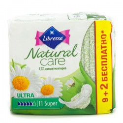 Прокладки женские Libresse нейчерал кеа ультра супер 9+2 шт.
