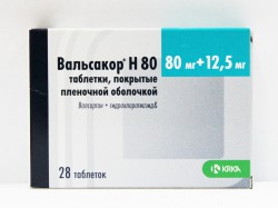 Вальсакор табл. п/о пленочной 80 мг 28 шт.