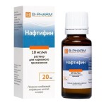 Нафтифин, раствор для наружного применения 10 мг/мл 20 мл 1 шт флаконы