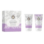 Набор подарочный, Рецепты бабушки Агафьи 50 мл + 50 мл Сибирская травница хрустальная шкатулка обновление и увлажнение кожи гель скраб+крем для лица