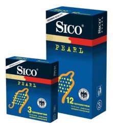 Презервативы Sico Перл с точечным рифлением 3 шт.