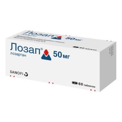 Лозап табл. п/о пленочной 50 мг 60 шт.