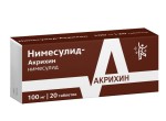 Нимесулид-Акрихин, таблетки 100 мг 20 шт