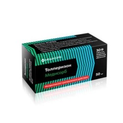 Толперизон Медисорб табл. п/о пленочной 50 мг 30 шт.