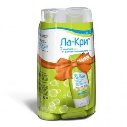 Набор Ла-Кри Шампунь для чувствительной кожи головы 250 мл №2 + бальзам-ополаскиватель 200 мл