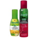 Набор, Gardex (Гардекс) 150 мл + 75 мл натурин супер сила 3 в 1 от комаров клещей и мошки + спрей от комаров