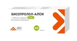 Бисопролол-АЛСИ табл. 5 мг 60 шт.