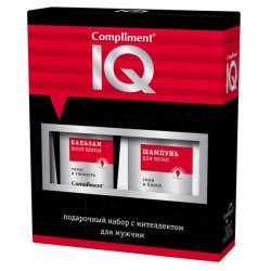 Набор Compliment №71 Ай Кью шампунь + бальзам после бритья 250 мл + 150 мл
