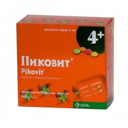 Пиковит табл. п/о №60 шт.