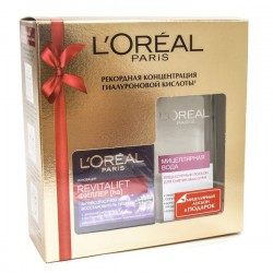 Набор L'Oreal Ревиталифт Филлер крем дневной + мицеллярная вода Абсолютная Нежность 50 мл + 200 мл