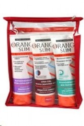 Набор Nicole Laboratory Оранж Слим №7 крем-скраб + интенсивный гель для похудения + крем-гель сжигатель жира 200 мл + 200 мл + 200 мл