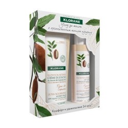 Набор Klorane Уход за телом Цветок Купуасу крем для душа + лосьон для тела 200 мл + 200 мл